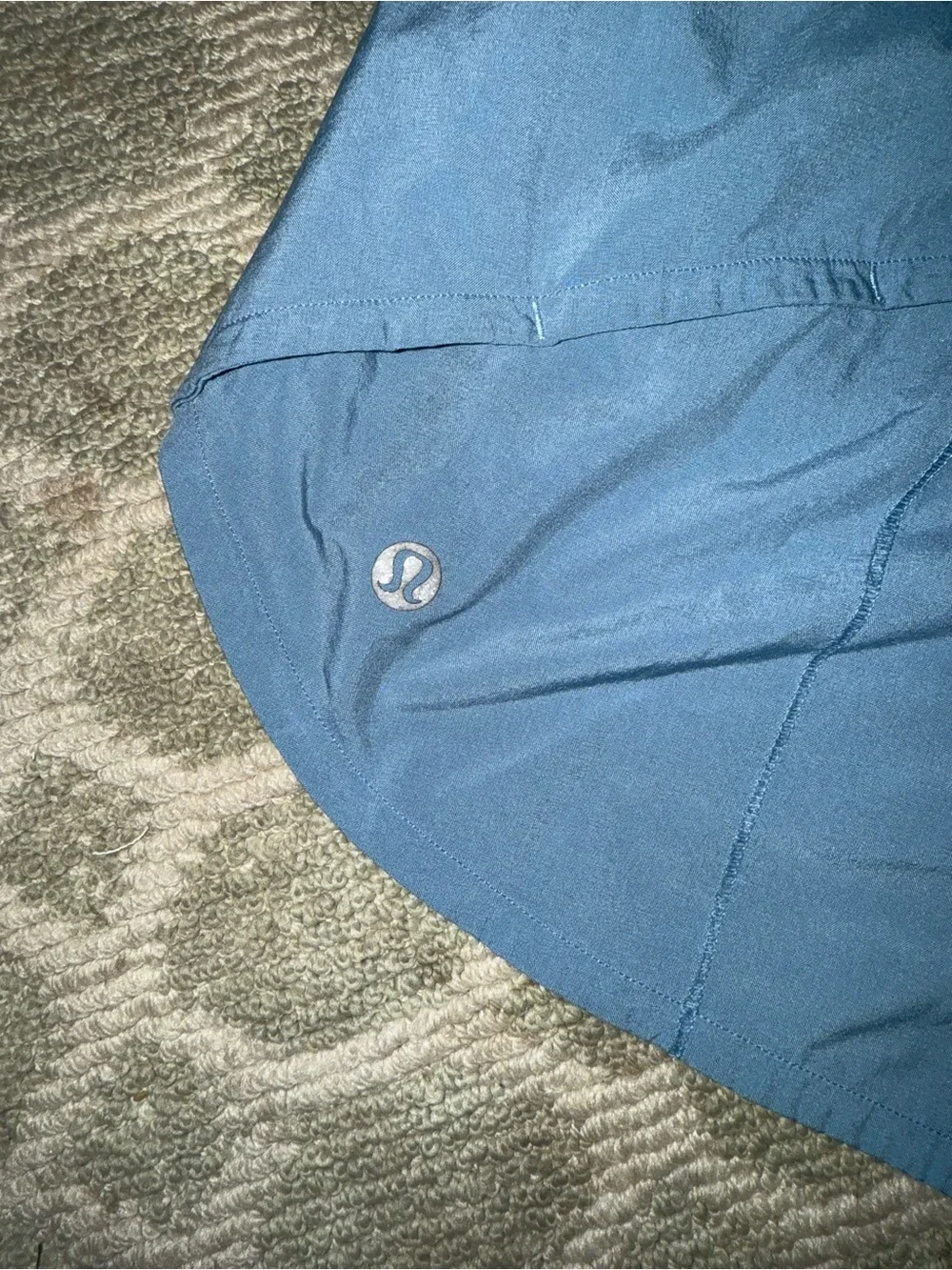 lululemon athletica Two-Tone Blue High-Rise Athletic Shorts